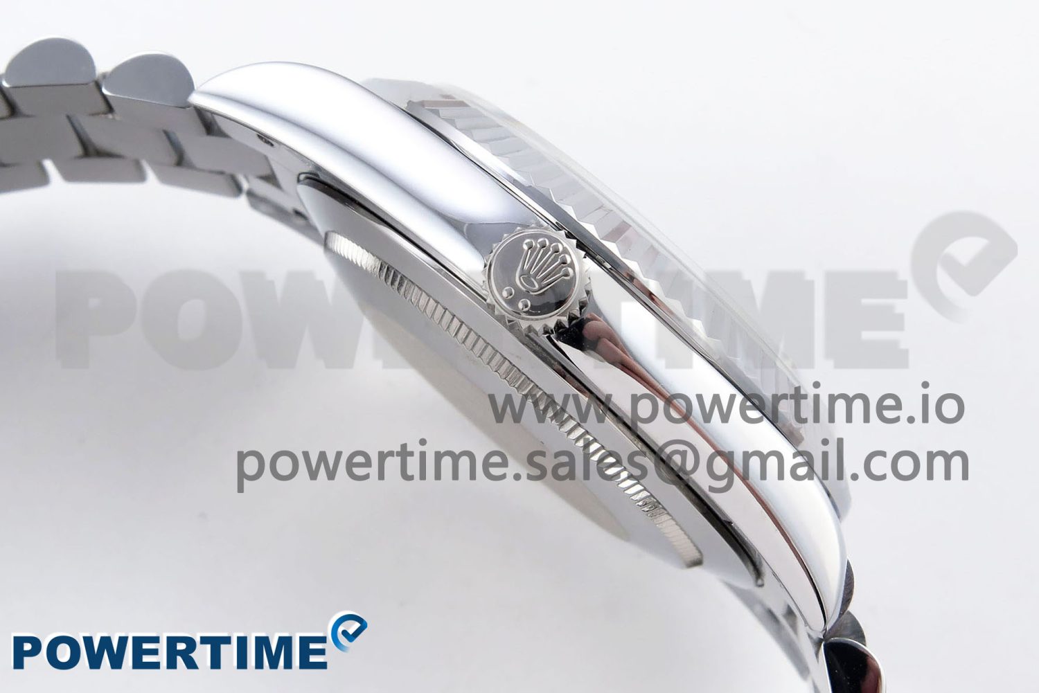 DayDate 40mm SS QF 1:1 Best Edition Blue Roman Dial on President Bracelet A2824 (Gain Weight) - Image 6