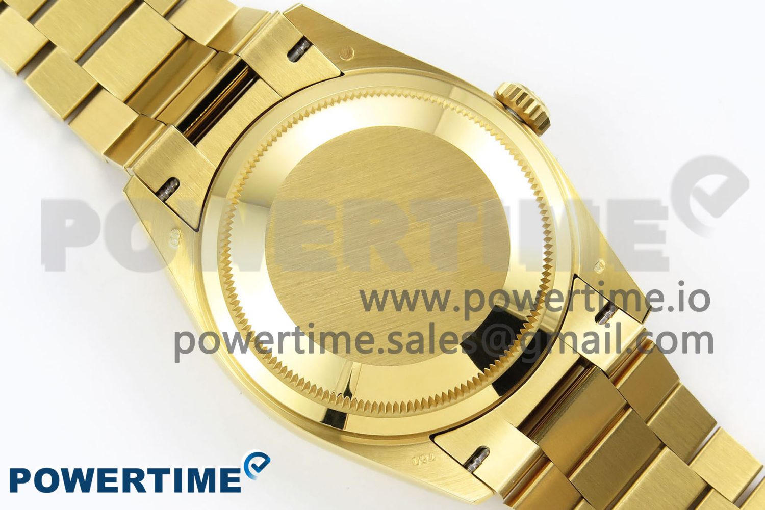 Day Date 36 YG RAF 1:1 Best Edition Green Stone Dial on YG Bracelet A2836 - Image 8