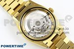 Day Date 36 YG RAF 1:1 Best Edition Green Stone Dial on YG Bracelet A2836 - Image 10
