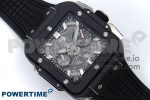 Square Bang Unico Black Ceramic BBF 1:1 Best Edition on Rubber Strap A1280 - Image 3