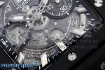 Square Bang Unico Black Ceramic BBF 1:1 Best Edition on Rubber Strap A1280 - Image 5