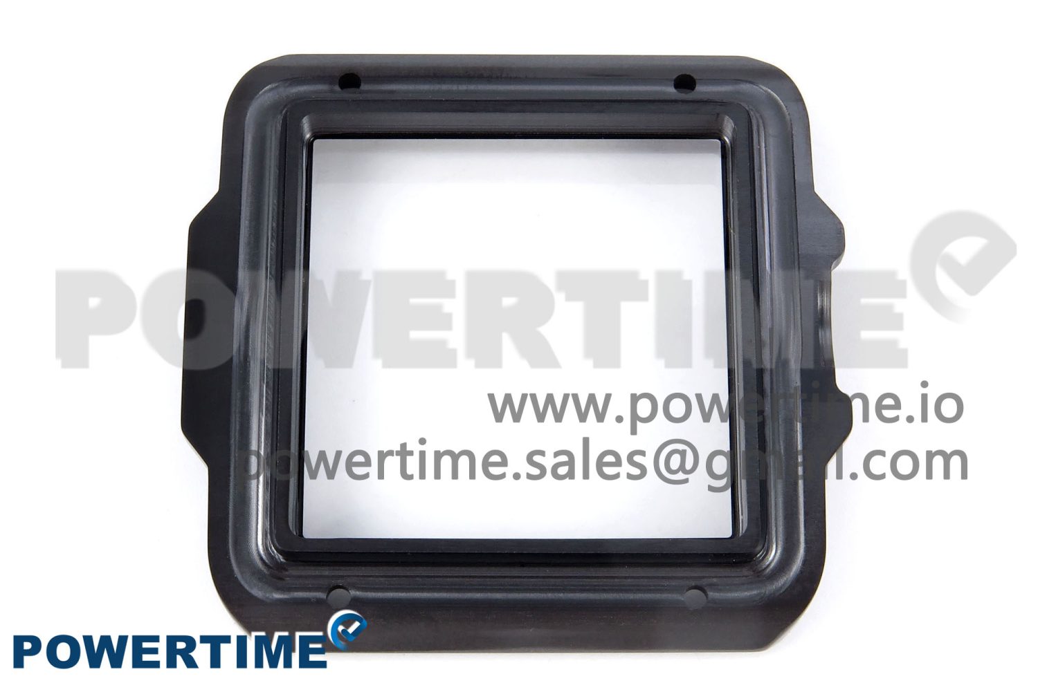 Square Bang Unico Black Ceramic BBF 1:1 Best Edition on Rubber Strap A1280 - Image 9