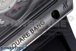 Square Bang Unico Black Ceramic BBF 1:1 Best Edition on Rubber Strap A1280 - Image 11