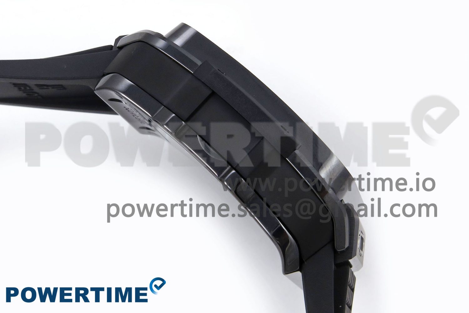 Square Bang Unico Black Ceramic BBF 1:1 Best Edition on Rubber Strap A1280 - Image 12