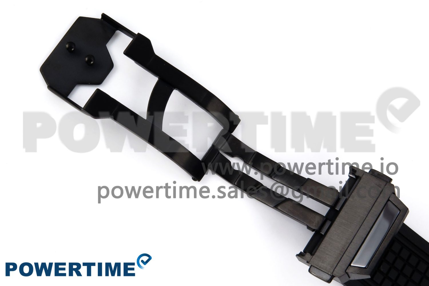 Square Bang Unico Black Ceramic BBF 1:1 Best Edition on Rubber Strap A1280 - Image 16