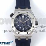 Royal Oak Offshore Diver 15720 IPF Best Edition Blue Dial on Blue Rubber Strap A4308 V2