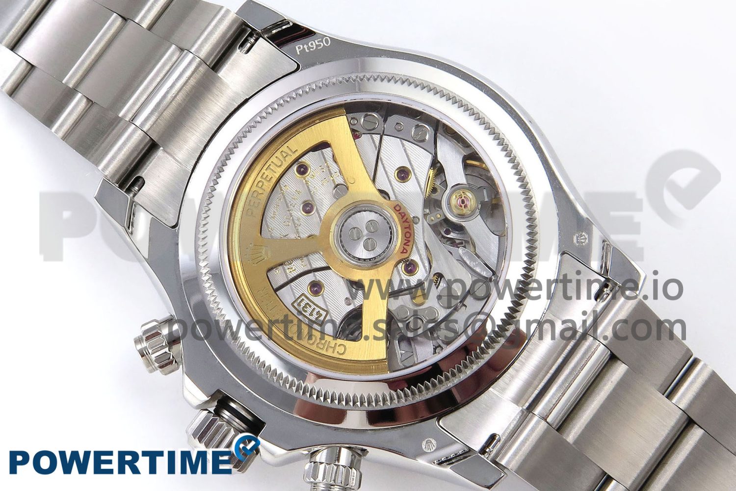 Daytona 126506 QF 1:1 Best Edition Ice Blue Dial Crystal Marker on SS/YG Braclet SH4131 V5 - Image 8