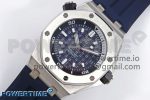 Royal Oak Offshore Diver 15720 IPF Best Edition Blue Dial on Blue Rubber Strap A4308 V2 - Image 2