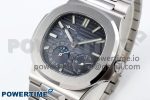 Nautilus 5712 Tiffany PPF 1:1 Best Edition Blue Dial on SS Bracelet A240 Super Clone V2 - Image 2