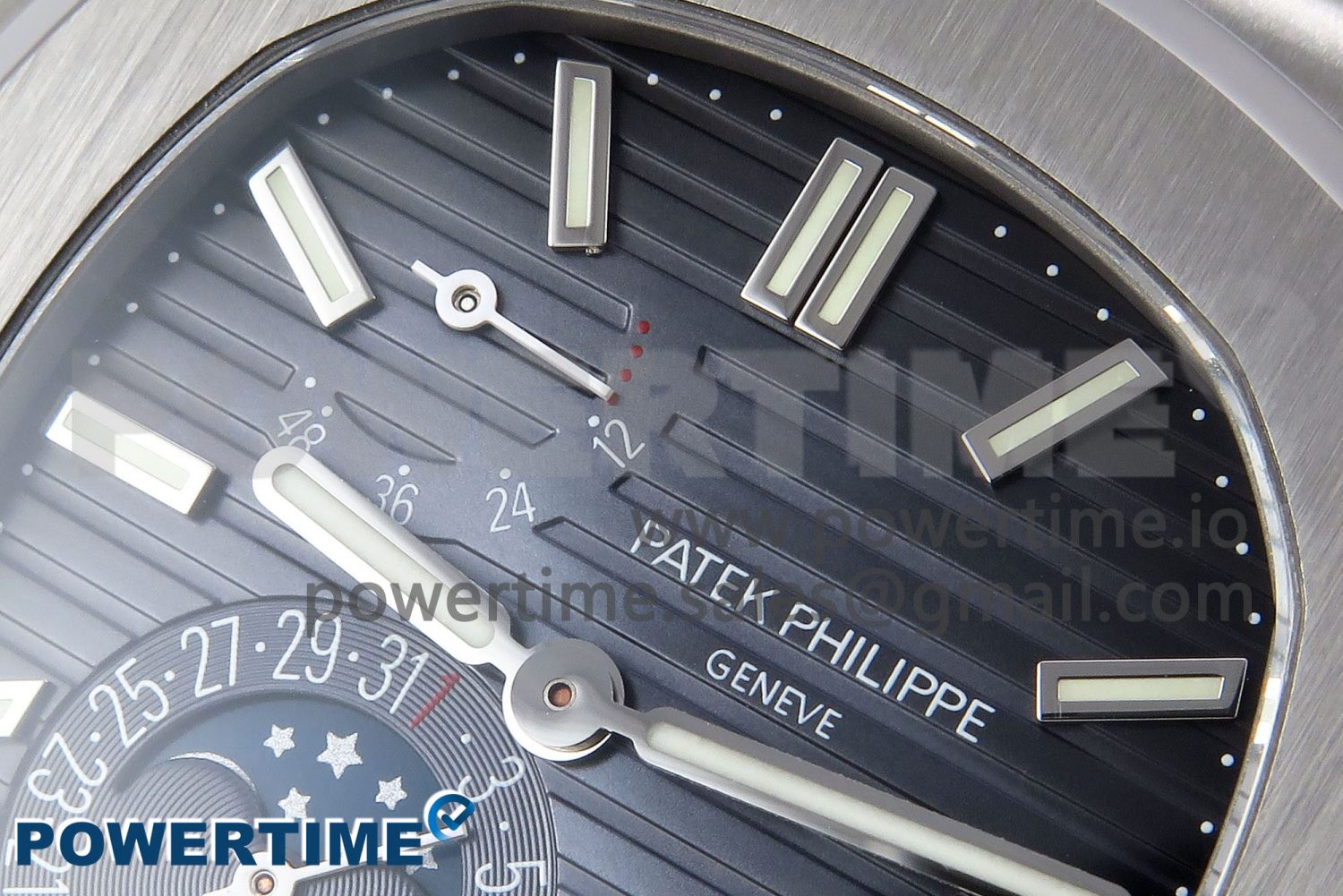 Nautilus 5712 Tiffany PPF 1:1 Best Edition Blue Dial on SS Bracelet A240 Super Clone V2 - Image 4