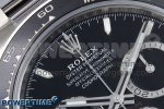 Daytona 126500 APSF 1:1 Best Edition 904L Steel Black Dial on SS Braclet SH4131 - Image 4