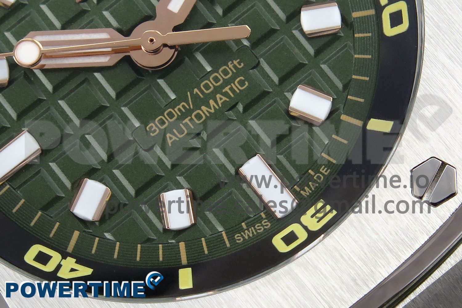 Royal Oak Offshore Diver 15720 IPF Best Edition Green Dial on Green Rubber Strap A4308 V2 - Image 5