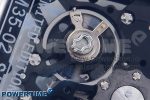 RM035-02 Transparent RMF 1:1 Best Edition Skeleton Dial on White Rubber Strap RMAL1 - Image 12
