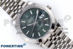 DateJust 41 126330 904L SS VSF 1:1 Best Edition Green Dial on Jubilee Bracelet VS3235 - Image 3