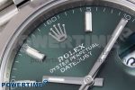 DateJust 41 126330 904L SS VSF 1:1 Best Edition Green Dial on Jubilee Bracelet VS3235 - Image 4