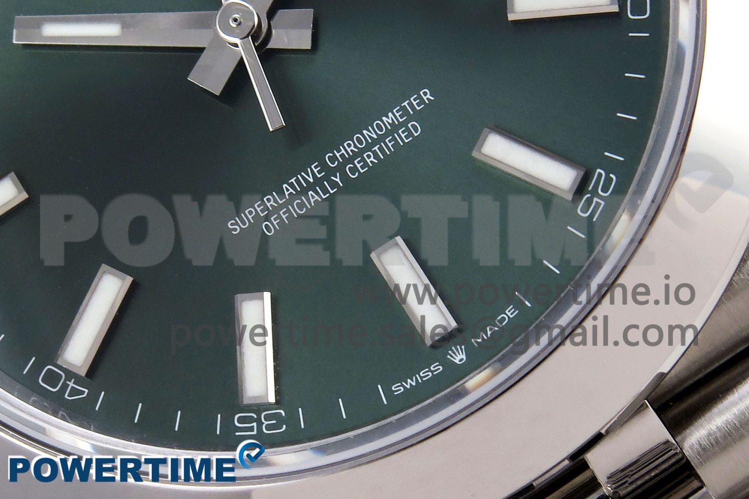 DateJust 41 126330 904L SS VSF 1:1 Best Edition Green Dial on Jubilee Bracelet VS3235 - Image 5