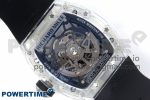 RM035-02 Transparent RMF 1:1 Best Edition Skeleton Dial on Black Rubber Strap RMAL1 - Image 8