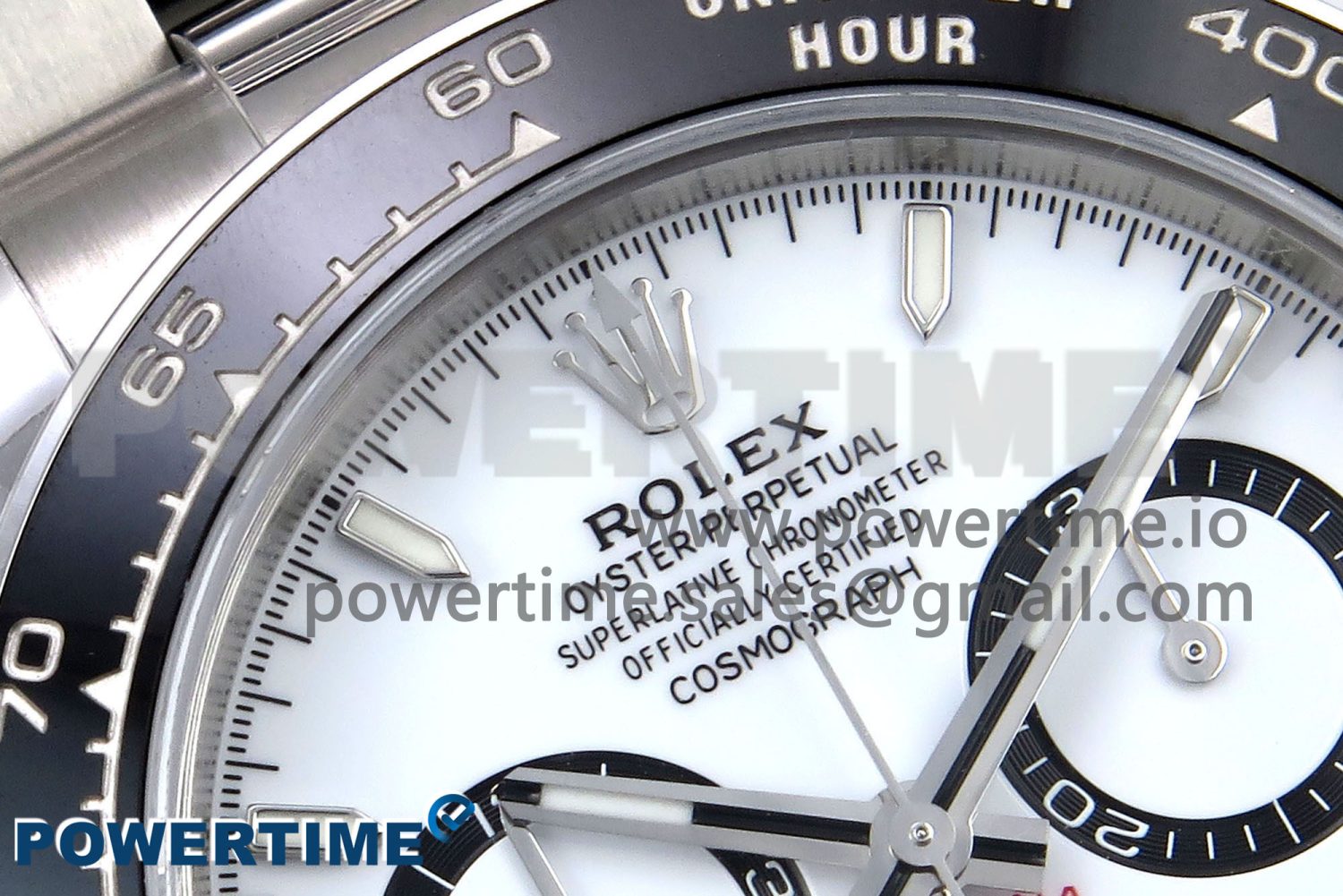 Daytona 126500 APSF 1:1 Best Edition 904L Steel White Dial on SS Braclet SH4131 - Image 4
