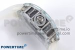 RM035-02 Transparent RMF 1:1 Best Edition Skeleton Dial on Transparent Rubber Strap RMAL1 - Image 7