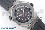 Royal Oak Offshore Diver 15720 IPF Best Edition Gray Dial on Gray Rubber Strap A4308 V2 - Image 3