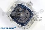 RM035-02 Transparent RMF 1:1 Best Edition Skeleton Dial on Transparent Rubber Strap RMAL1 - Image 10