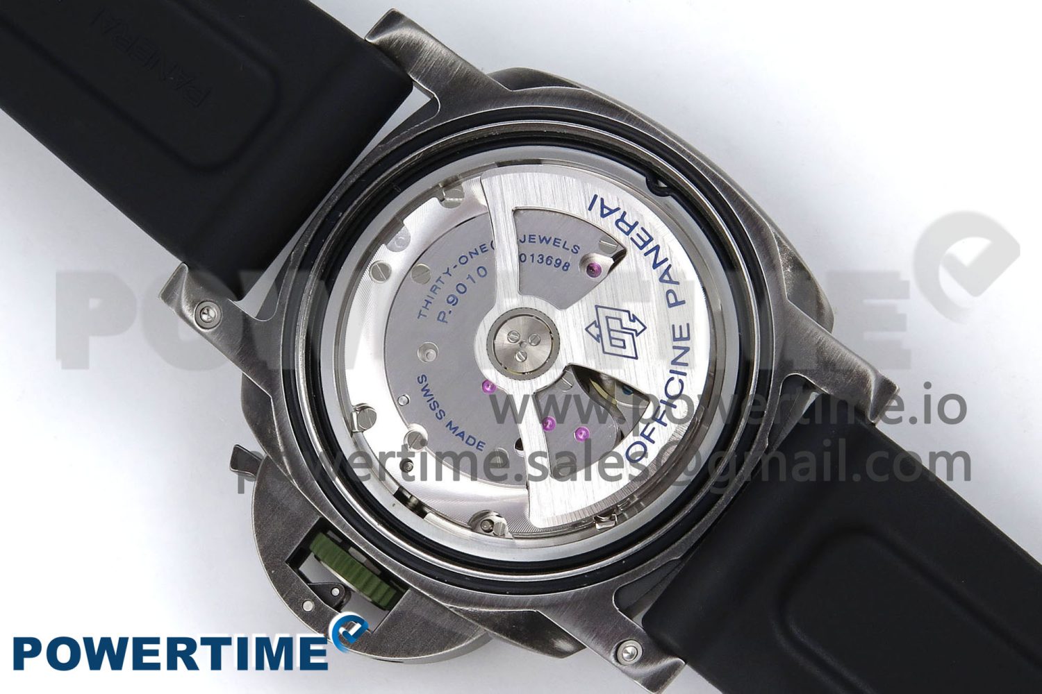 PAM1412 Navy SEALs VSF 1:1 Best Edition Iron Gray Dial on Rubber Strap P.9010 Clone - Image 9