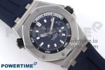 Royal Oak Offshore Diver 15720 IPF Best Edition Blue Dial on Blue Rubber Strap A4308 V2 - Image 3
