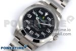 Air-King 126900 VSF 1:1 Best Edition 904L Steel Black Dial on SS Bracelet VS3230 - Image 2