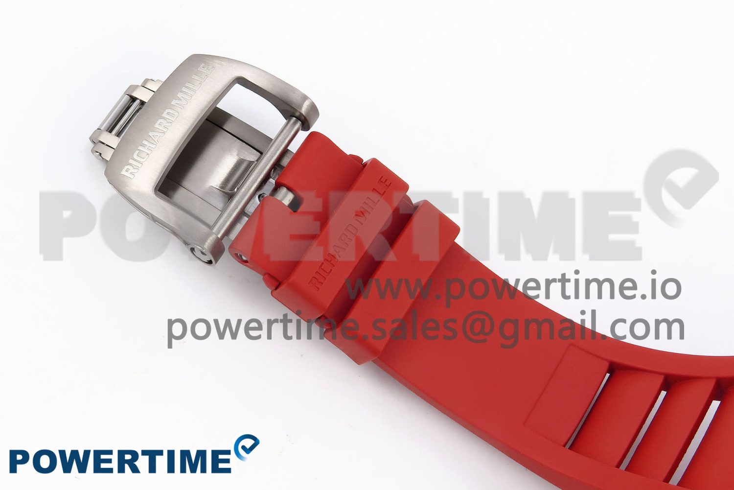 RM055 NTPT ZF 1:1 Best Edition White Bezel Red Crown on Red Rubber Strap RMUL2 Super Clone - Image 9