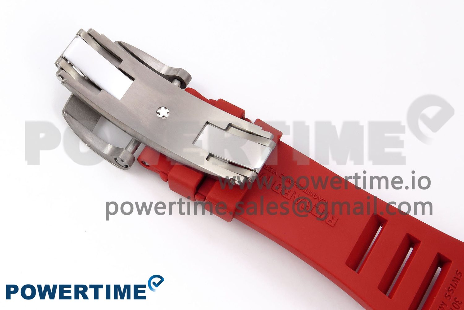 RM055 NTPT ZF 1:1 Best Edition White Bezel Red Crown on Red Rubber Strap RMUL2 Super Clone - Image 10