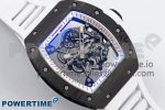 RM055 NTPT ZF 1:1 Best Edition White Bezel White Crown on Rubber Strap RMUL2 Super Clone - Image 3