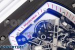 RM055 NTPT ZF 1:1 Best Edition White Bezel White Crown on Rubber Strap RMUL2 Super Clone - Image 9