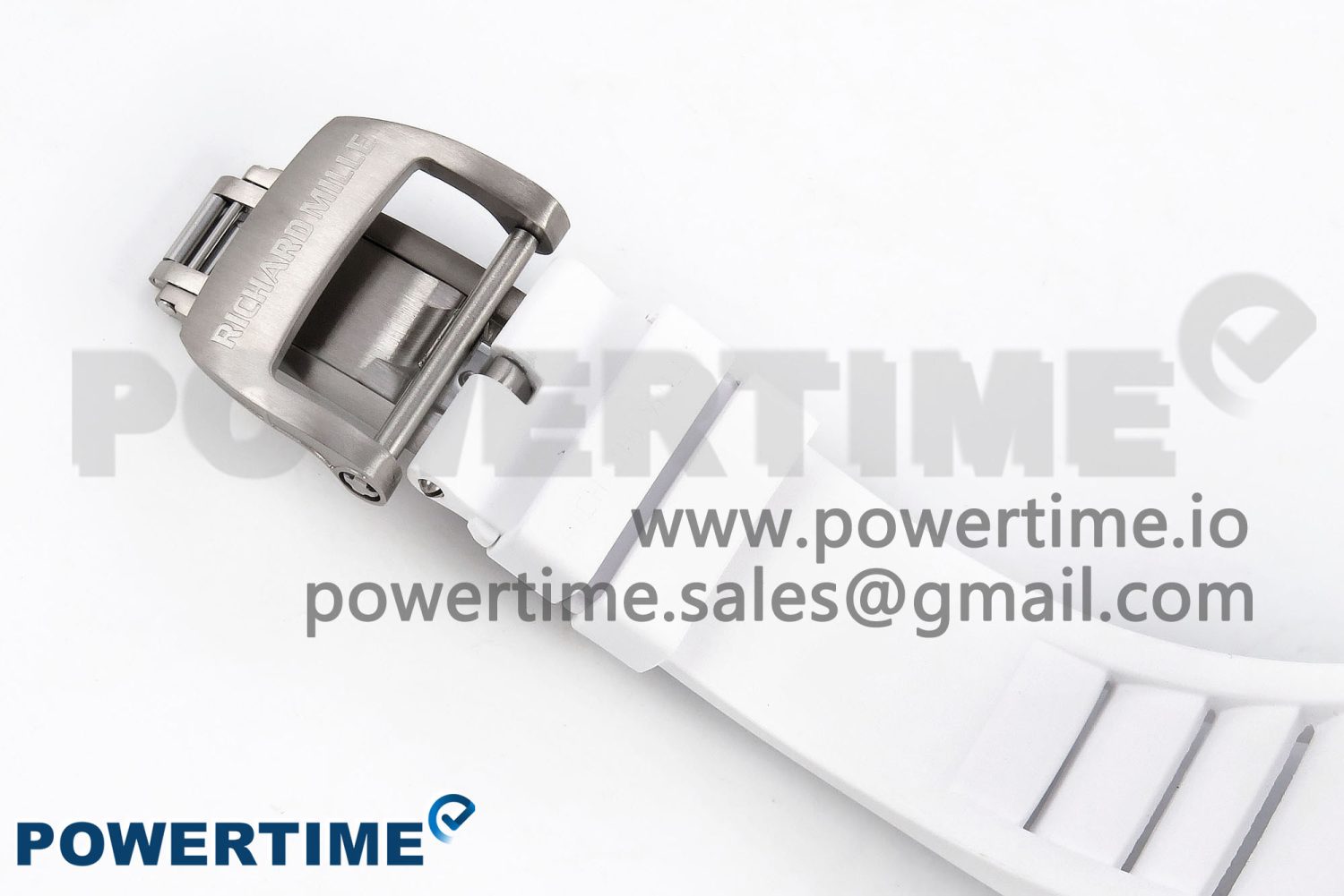 RM055 NTPT/Ti ZF 1:1 Best Edition White Bezel White Crown on Rubber Strap RMUL2 Super Clone - Image 12