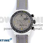 Daytona DIW Space Mission Gray Textured Dial on Gray Nylon Strap A4130 Clone