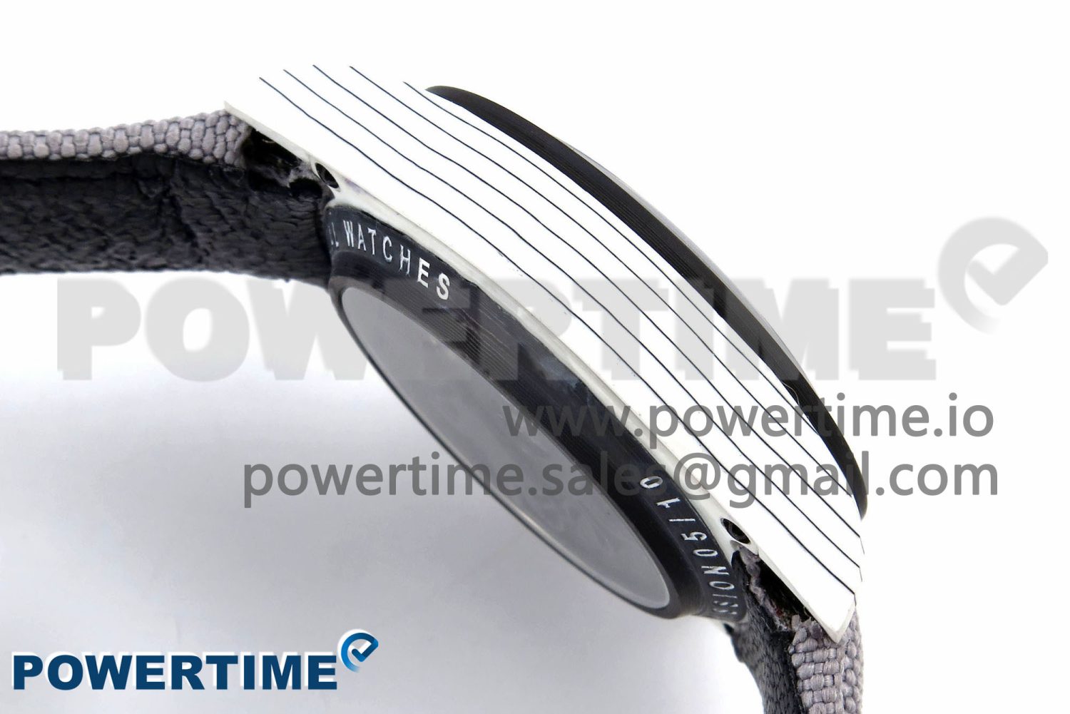 Daytona DIW Space Mission Gray Textured Dial on Gray Nylon Strap A4130 Clone - Image 6