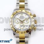 Daytona 126503 QF 1:1 Best Edition White Dial on SS/YG Braclet SH4131 V5