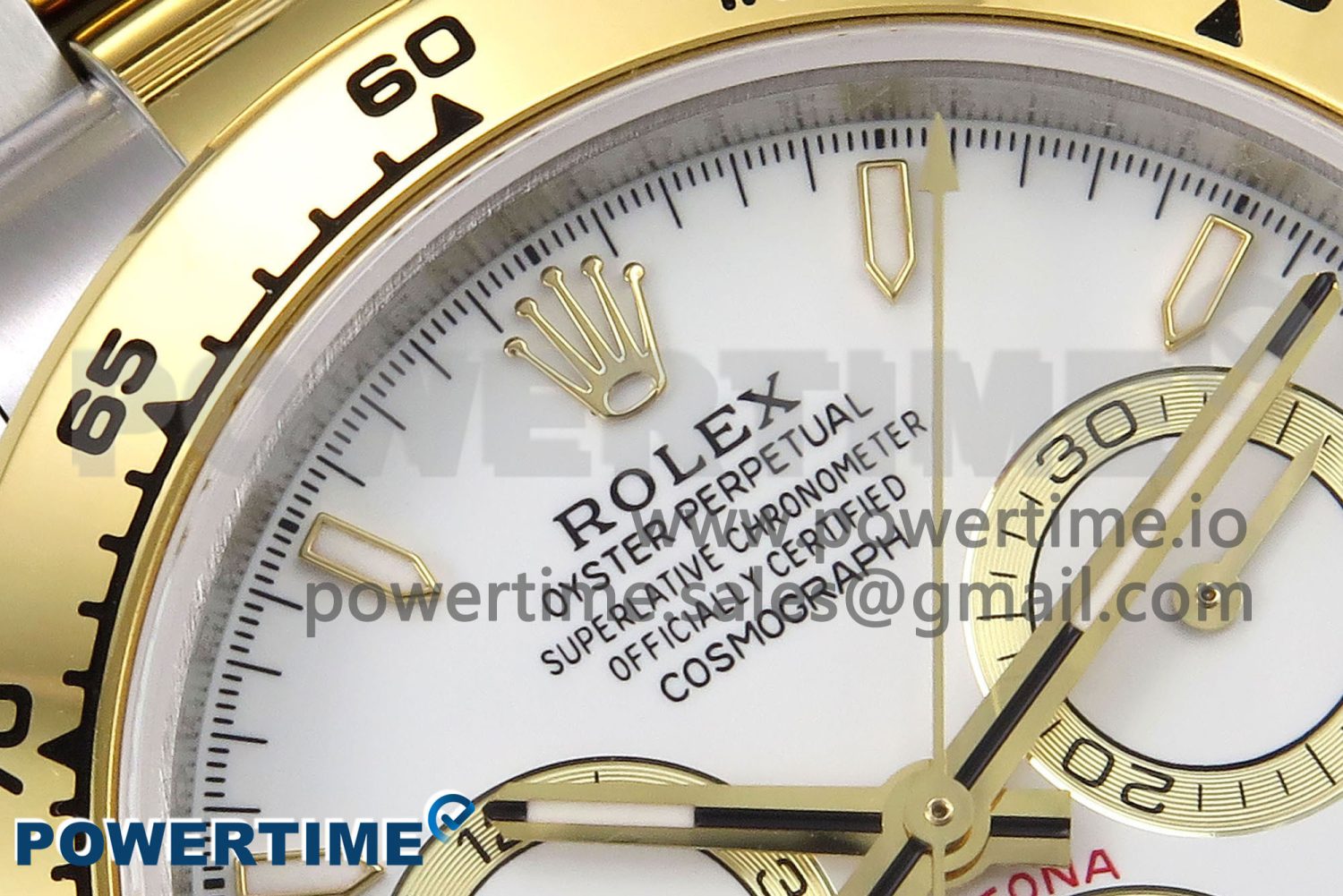 Daytona 126503 QF 1:1 Best Edition White Dial on SS/YG Braclet SH4131 V5 - Image 4