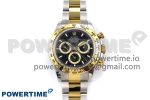 Daytona 126503 QF 1:1 Best Edition Black Dial on SS/YG Braclet SH4131 V5