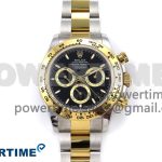 Daytona 126503 QF 1:1 Best Edition Black Dial on SS/YG Braclet SH4131 V5