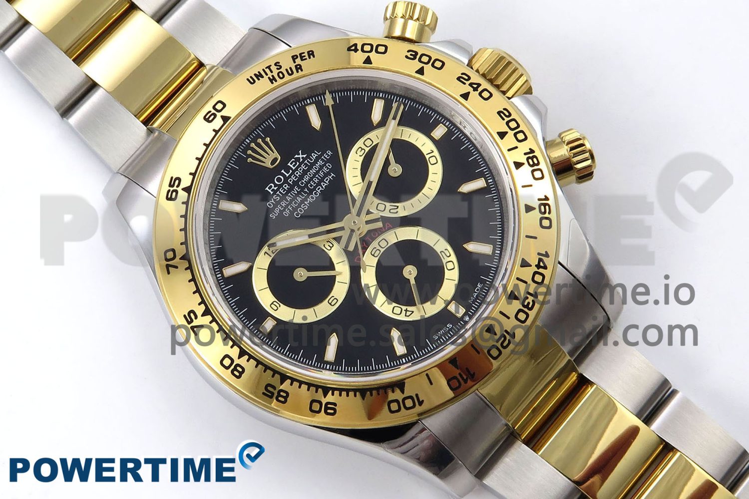 Daytona 126503 QF 1:1 Best Edition Black Dial on SS/YG Braclet SH4131 V5 - Image 3