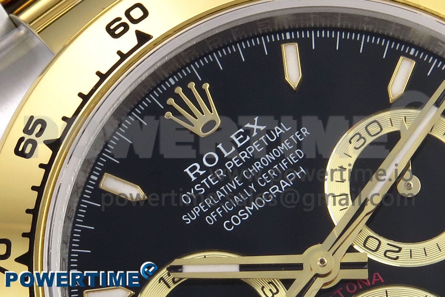 Daytona 126503 QF 1:1 Best Edition Black Dial on SS/YG Braclet SH4131 V5 - Image 4
