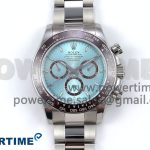 Daytona 126506 QF 1:1 Best Edition Ice Blue Dial Lume Marker on SS/YG Braclet SH4131 V5