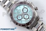 Daytona 126506 QF 1:1 Best Edition Ice Blue Dial Lume Marker on SS/YG Braclet SH4131 V5 - Image 3