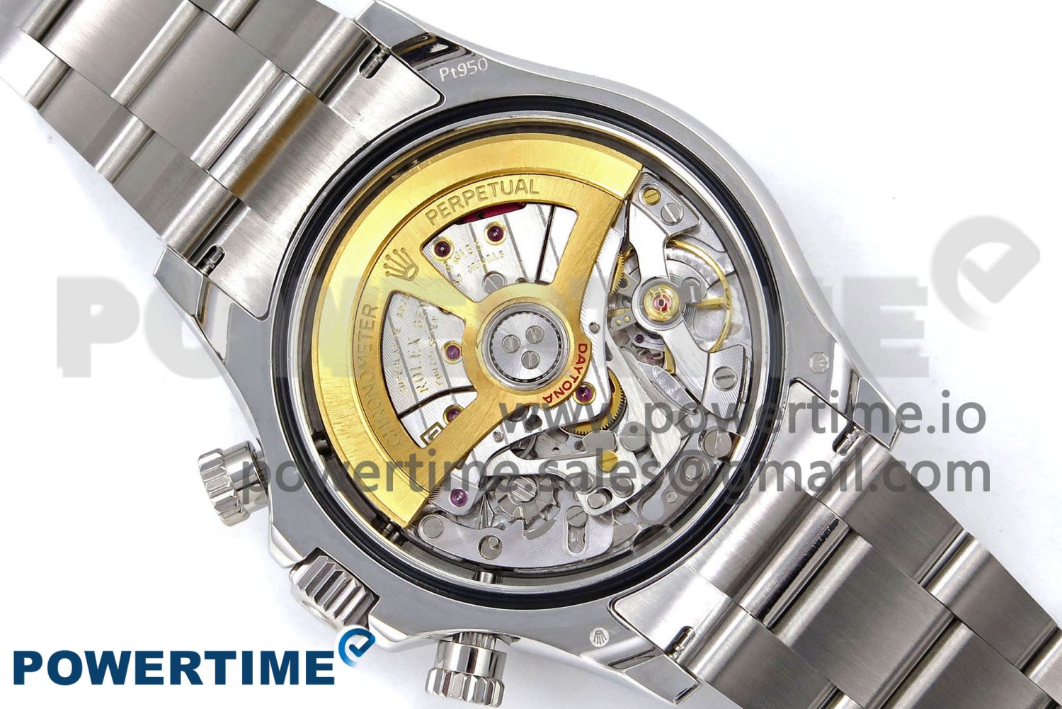 Daytona 126506 QF 1:1 Best Edition Ice Blue Dial Lume Marker on SS/YG Braclet SH4131 V5 - Image 9