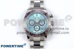 Daytona 126506 QF 1:1 Best Edition Ice Blue Dial Crystal Marker on SS/YG Braclet SH4131 V5