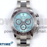 Daytona 126506 QF 1:1 Best Edition Ice Blue Dial Crystal Marker on SS/YG Braclet SH4131 V5