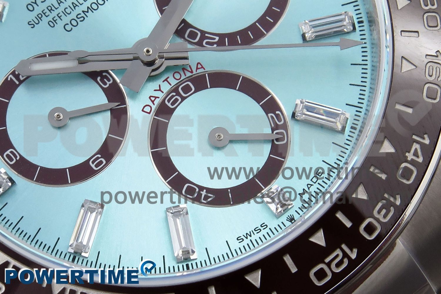 Daytona 126506 QF 1:1 Best Edition Ice Blue Dial Crystal Marker on SS/YG Braclet SH4131 V5 - Image 5
