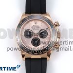 Daytona 126515 QF 1:1 Best Edition RG/Black Dial on Oysterflex Strap SH4131 V5