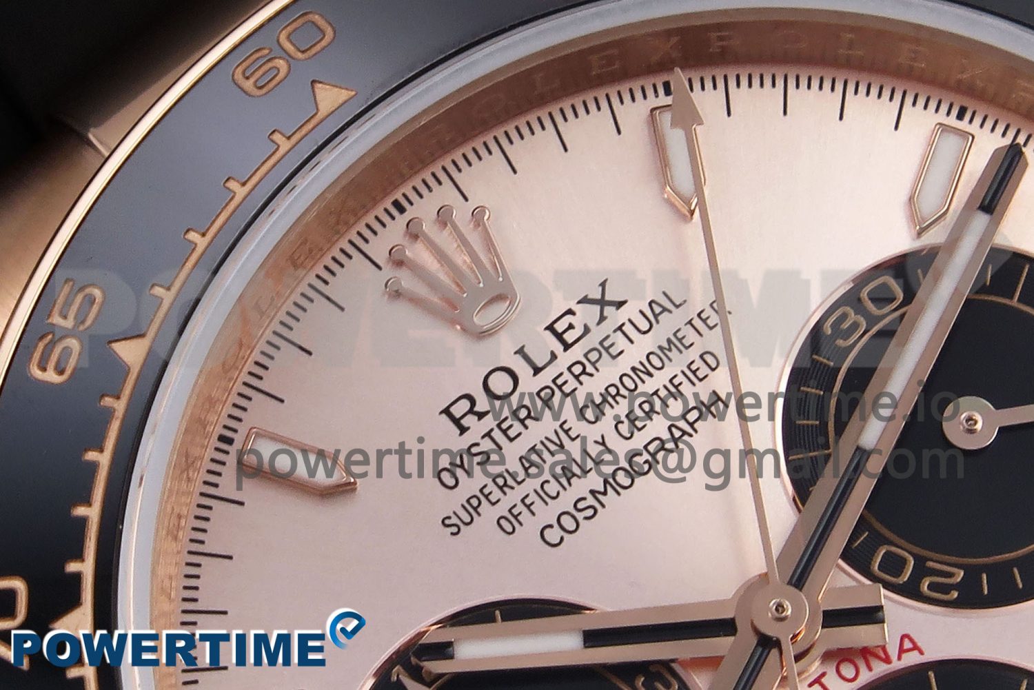 Daytona 126515 QF 1:1 Best Edition RG/Black Dial on Oysterflex Strap SH4131 V5 - Image 4