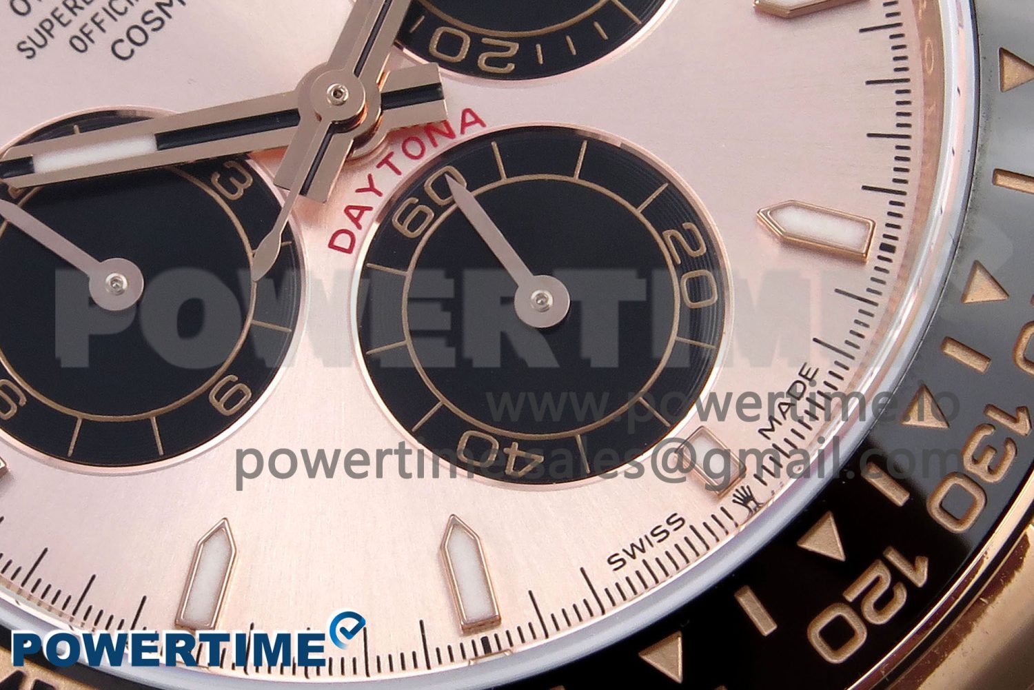 Daytona 126515 QF 1:1 Best Edition RG/Black Dial on Oysterflex Strap SH4131 V5 - Image 5